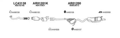 Veneporte 010013 Глушник вихлопних газів кінцевий Veneporte 010013 Глушник вихлопних газів кінцевий