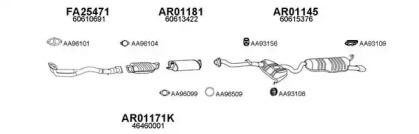 Veneporte 010014 Глушник вихлопних газів кінцевий