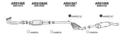 Veneporte 010042 Глушник вихлопних газів кінцевий Veneporte 010042 Глушник вихлопних газів кінцевий