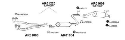 Veneporte 010078 Глушник вихлопних газів кінцевий Veneporte 010078 Глушник вихлопних газів кінцевий