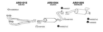 Veneporte 010079 Глушник вихлопних газів кінцевий