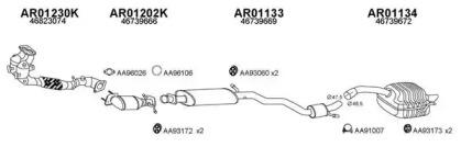 Veneporte 010092 Глушник вихлопних газів кінцевий Veneporte 010092 Глушник вихлопних газів кінцевий