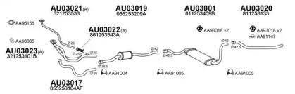 Veneporte 030001 Глушник вихлопних газів кінцевий Veneporte 030001 Глушник вихлопних газів кінцевий