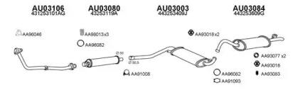 Veneporte 030015 Глушник вихлопних газів кінцевий