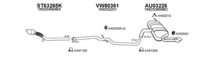 Veneporte 030040 Глушник вихлопних газів кінцевий Veneporte 030040 Глушник вихлопних газів кінцевий