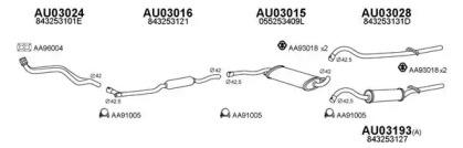 Veneporte 030084 Глушитель выхлопных газов конечный Veneporte 030084 Глушитель выхлопных газов конечный