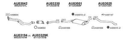 Veneporte 030121 Глушник вихлопних газів кінцевий Veneporte 030121 Глушник вихлопних газів кінцевий