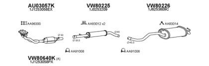 Veneporte 030128 Глушник вихлопних газів кінцевий