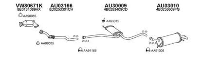 Veneporte 030132 Глушник вихлопних газів кінцевий Veneporte 030132 Глушник вихлопних газів кінцевий