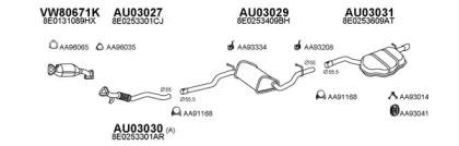 Veneporte 030133 Глушник вихлопних газів кінцевий