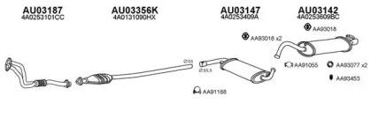 Veneporte 030155 Глушник вихлопних газів кінцевий Veneporte 030155 Глушник вихлопних газів кінцевий