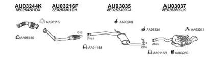 Veneporte 030161 Глушник вихлопних газів кінцевий Veneporte 030161 Глушник вихлопних газів кінцевий