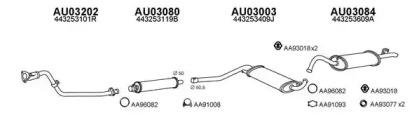 Veneporte 030181 Глушник вихлопних газів кінцевий Veneporte 030181 Глушник вихлопних газів кінцевий