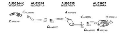 Veneporte 030185 Глушник вихлопних газів кінцевий Veneporte 030185 Глушник вихлопних газів кінцевий