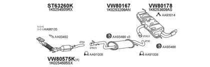 Veneporte 030189 Глушник вихлопних газів кінцевий Veneporte 030189 Глушник вихлопних газів кінцевий