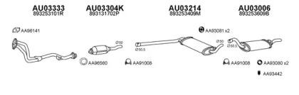 Veneporte 030207 Глушник вихлопних газів кінцевий Veneporte 030207 Глушник вихлопних газів кінцевий