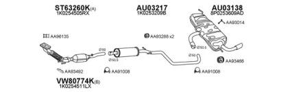 Veneporte 030225 Глушник вихлопних газів кінцевий Veneporte 030225 Глушник вихлопних газів кінцевий