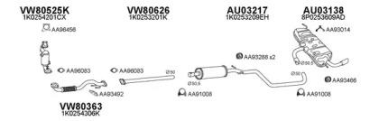 Veneporte 030228 Глушник вихлопних газів кінцевий Veneporte 030228 Глушник вихлопних газів кінцевий