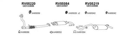 Veneporte 050027 Глушник вихлопних газів кінцевий