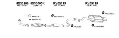 Veneporte 050042 Глушник вихлопних газів кінцевий Veneporte 050042 Глушник вихлопних газів кінцевий