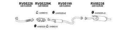 Veneporte 050064 Глушник вихлопних газів кінцевий Veneporte 050064 Глушник вихлопних газів кінцевий