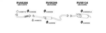 Veneporte 050070 Глушник вихлопних газів кінцевий Veneporte 050070 Глушник вихлопних газів кінцевий