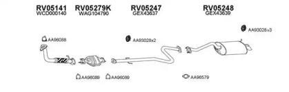 Veneporte 050079 Глушник вихлопних газів кінцевий Veneporte 050079 Глушник вихлопних газів кінцевий