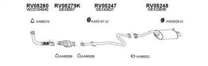 Veneporte 050082 Глушник вихлопних газів кінцевий Veneporte 050082 Глушник вихлопних газів кінцевий