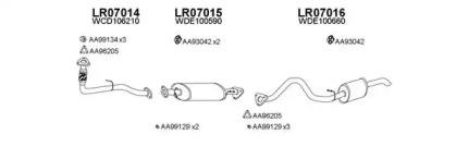 Veneporte 070006 Глушник вихлопних газів кінцевий Veneporte 070006 Глушник вихлопних газів кінцевий