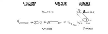 Veneporte 070008 Глушник вихлопних газів кінцевий Veneporte 070008 Глушник вихлопних газів кінцевий