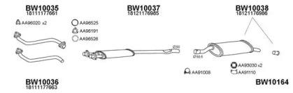 Veneporte 100027 Глушник вихлопних газів кінцевий Veneporte 100027 Глушник вихлопних газів кінцевий