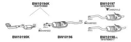 Veneporte 100067 Глушник вихлопних газів кінцевий Veneporte 100067 Глушник вихлопних газів кінцевий
