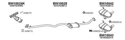 Veneporte 100085 Глушник вихлопних газів кінцевий Veneporte 100085 Глушник вихлопних газів кінцевий