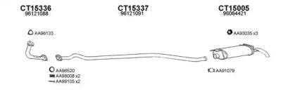 Veneporte 150005 Глушник вихлопних газів кінцевий Veneporte 150005 Глушник вихлопних газів кінцевий