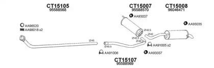 Veneporte 150022 Глушник вихлопних газів кінцевий Veneporte 150022 Глушник вихлопних газів кінцевий