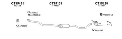 Veneporte 150106 Глушник вихлопних газів кінцевий