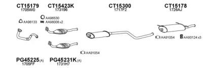 Veneporte 150126 Глушник вихлопних газів кінцевий Veneporte 150126 Глушник вихлопних газів кінцевий