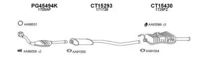 Veneporte 150142 Глушник вихлопних газів кінцевий Veneporte 150142 Глушник вихлопних газів кінцевий