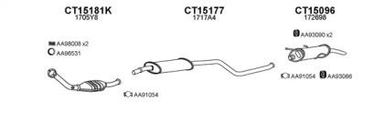 Veneporte 150161 Глушник вихлопних газів кінцевий