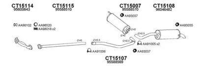 Veneporte 150185 Глушник вихлопних газів кінцевий Veneporte 150185 Глушник вихлопних газів кінцевий