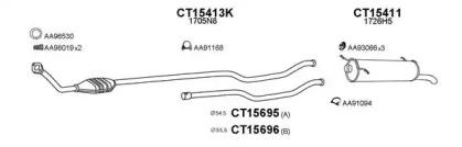 Veneporte 150197 Глушник вихлопних газів кінцевий