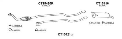 Veneporte 150200 Глушник вихлопних газів кінцевий Veneporte 150200 Глушник вихлопних газів кінцевий