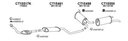 Veneporte 150213 Глушник вихлопних газів кінцевий Veneporte 150213 Глушник вихлопних газів кінцевий