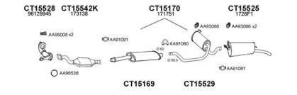 Veneporte 150222 Глушник вихлопних газів кінцевий Veneporte 150222 Глушник вихлопних газів кінцевий