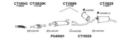 Veneporte 150226 Глушник вихлопних газів кінцевий Veneporte 150226 Глушник вихлопних газів кінцевий