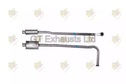 GT Exhausts GRN372 Muffler assy front