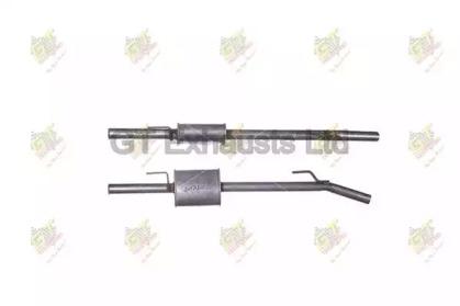 GT Exhausts GRN813 Середній глушник вихлопних газів GT Exhausts GRN813 Середній глушник вихлопних газів