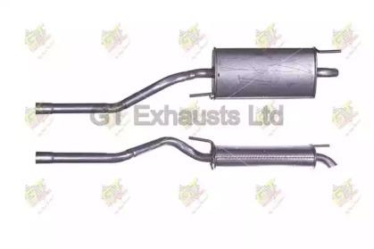 GT Exhausts GSE088 Schalldaempfer GT Exhausts GSE088 Schalldaempfer