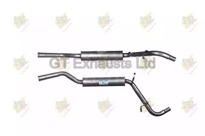 GT Exhausts GSK024 Muffler assy front GT Exhausts GSK024 Muffler assy front