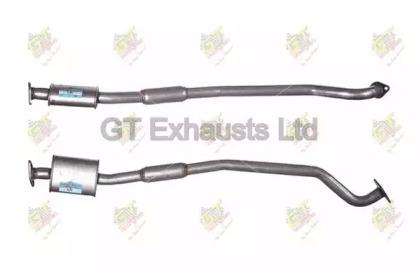 GT Exhausts GSU103 Середній глушник вихлопних газів GT Exhausts GSU103 Середній глушник вихлопних газів